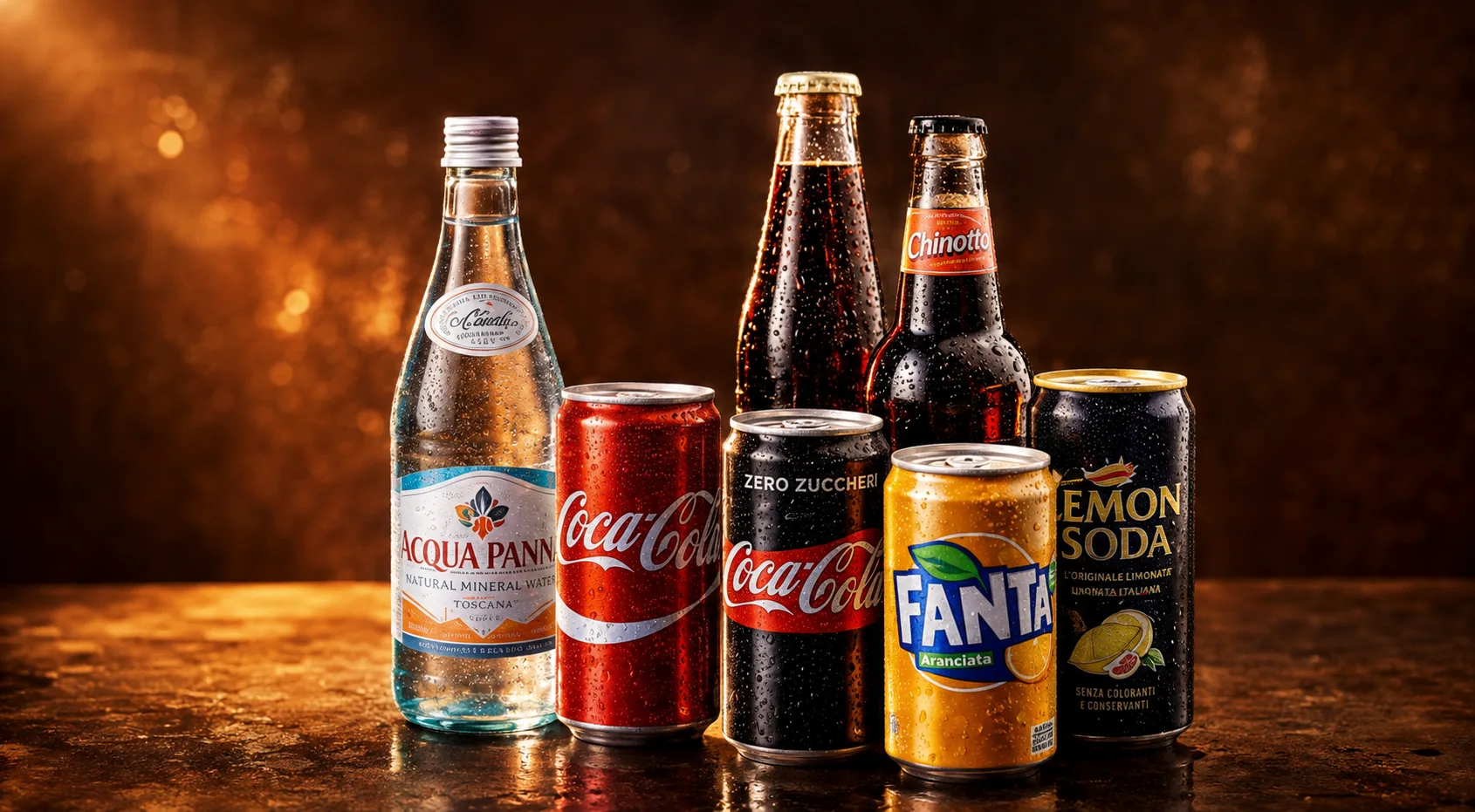 Drinks category selection