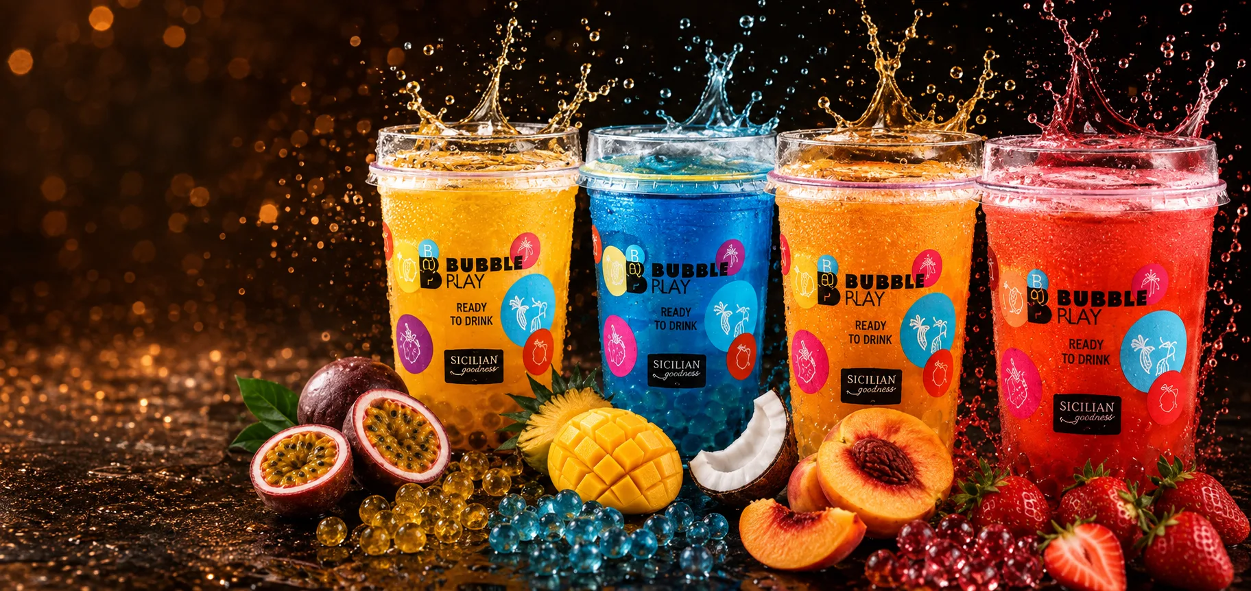 Bubble Tea category selection