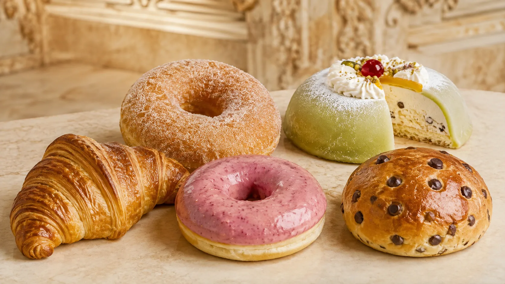 Desserts & breakfast category selection