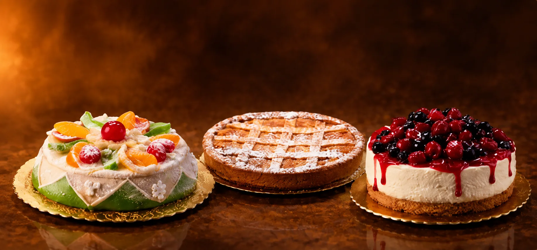 Cakes category selection